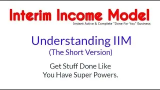 Interim Income Model Review -  Understanding The Interim Income Model  - OTP