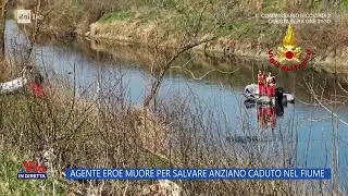 Anguillara Veneta, un gesto eroico finito in tragedia  - La vita in diretta 06/03/2023