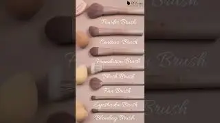 Brush Guide for Beginners 🖌️📘 | Stop Guessing, Start Slaying! #beauty#makeupbrushes