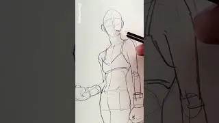Human body sketch ✍️✍️