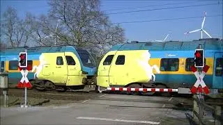Bahnübergang Emden (Jarßum) // German Railroad crossing // Duitse Spoorwegovergang