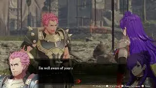 Fire Emblem Warriors: Three Hopes - Shez / Holst Support Conversation Level C