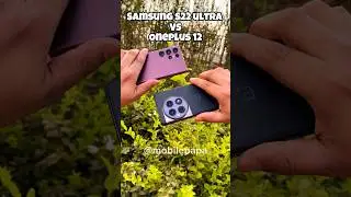 Samsung S22 ultra vs Oneplus 12 Camera Testing 🤜📸🤛 #shorts #s22ultra #oneplus12 #comparison