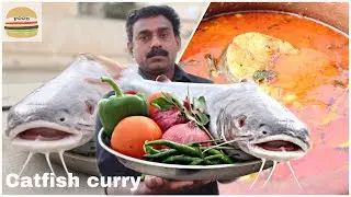 King Catfish curry Kerala style!!!!! Village food