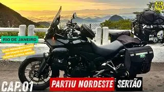 EP1 | VIAGEM DE MOTO PARA O NORDESTE | HONDA NX 500 | BR 116 | RIO DE JANEIRO PARA O SERT&Atilde;O NORDESTE