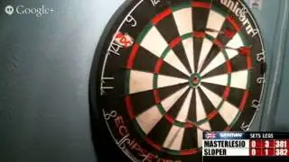 webcamdarts.com [501] masterlesio (6) vs (2) Sloper