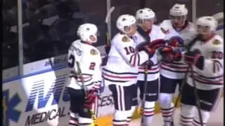 Jeremy Morin feeds Tanner Kero