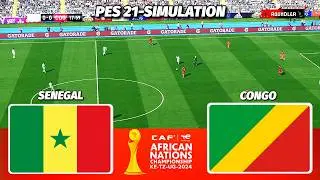 Senegal vs Congo | African Nations Championship | PES 21 Simulation Gameplay