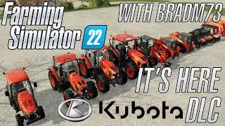 Farming Simulator 22 - KUBOTA DLC - Price, Release Date and ALL vehicles and equipment!!