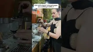 🇦🇺 Foreigner trying 🇮🇳GOL GAPPE at an INDIAN wedding #foreignerinindia #indianstreetfood #shaadi