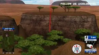 Golden Tee Great Shot on Kings Canyon!