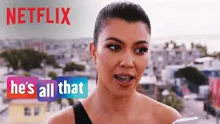 Every Second of Kourtney Kardashian in He&rsquo;s All That ft. Addison Rae | Netflix