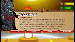 AQW NEW GALANOTH QUEST /JOIN STREAMWAR l NEW EVENT