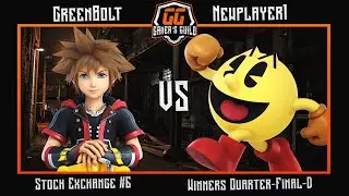 GGS: Stock Exchange 6: Winners Quarter-Final-D | GreenBolt (Sora) V.S. Newplayer1 (Pac-Man)