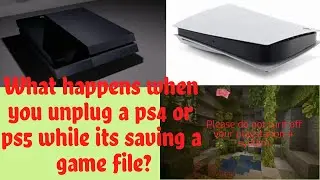 What happens when you unplug your ps4 while its saving? (DO NOT TRY)