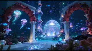 Crystal Palaces Beneath the Sea | Sublime Underwater Cities & Ocean Fantasy with Ambient Music