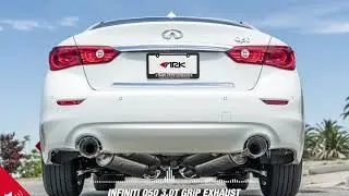Infiniti Q50 3.0T with ARK Performance GRiP Exhaust - Audio Spectrum