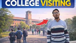 College visiting #blogger#vlog #subscribe 