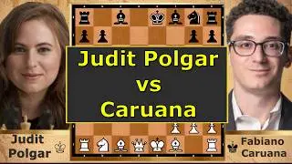 JUDIT POLGAR vs FABIANO CARUANA – Blitz Queen vs World Elite! ♟️🔥⚡ #PolgarPower #ChessLegend