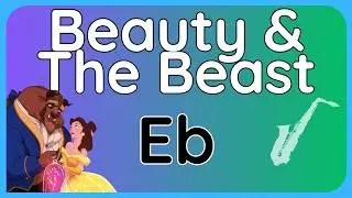 Beauty and The Beast · Backing Track (Eb Version) for Alto Sax & Baritone Sax