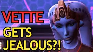 SWTOR Romance - Vette Getting Jealous & Flirting (Light Side Sith Warrior)