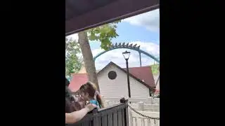 Goliath Views From The Train at Six Flags Over Georgia