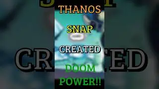 Thanos snap create doom power🤯 #marvel#drdoom#ironman#avenger #captainamerica#thanosedit#comic