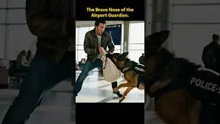 The Brave Nose of the Airport Guardian #dog #animals