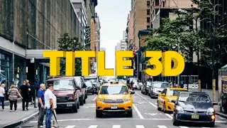 Cool 3D Title and Laser Effect using CSS | Teaser