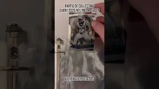 Part 6 Of Collecting Every 2025 NFL Prizm Silver #prizm #sportscards #silver