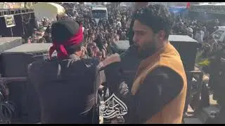 دخولية /موكب عبيدالحسين / لمرقد الامامين موسى والجواد / //الجزء الثاني//الرادود عباس المحمداوي