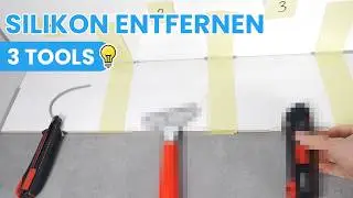 Es ist DAMIT so einfach Silikon zu entfernen!