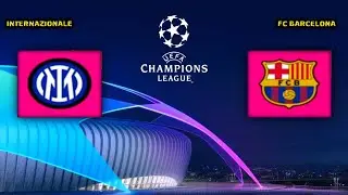 🔴 Internazionale vs FC Barcelona - UEFA Champions League 2022/23 || eFootball2023 - Gameplay PS4