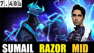 🤯 SumaiL [RAZOR] MID 7.40b - DOTA 2 HIGHEST MMR MATCH#dota2   #dota2gameplay #sumail