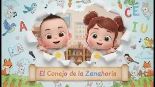 El Conejo de la Zanahoria - PARK Canciones Infantiles 🎶 | Música 3D de Animales para Niños