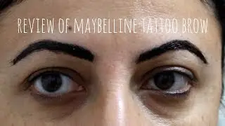 Review of MaybellineTatto Brow