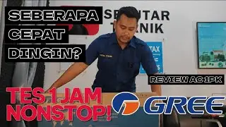 Review AC GREE QWC - 09N1 1PK – Seberapa Cepat Dingin? Tes 1 Jam Nonstop!