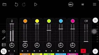 5 of 10 Feedback Loop example  - JNHM  sound creation (iphone)