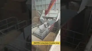 200TPH limestone crushing line