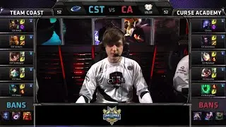 Coast vs Curse Academy | Game 1 Grand Finals S4 NA CS #2 Summer 2014 | CST vs CA G1