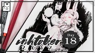 INKTOBER - Day18 ✦ Raveeoftitans✦