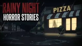 3 True Rainy Night Alone Horror Stories Animated
