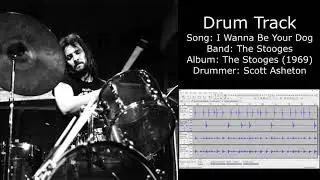 I Wanna Be Your Dog (The Stooges) • Drum Track