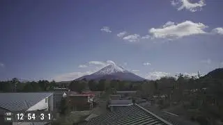 流星の富士山ライブカメラで星空観察！Meteor starry night Mount fuji live camera!