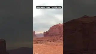 Monument valley | Utah/ Arizona | Red Rocks & Endless Skies #travel #ytshorts #trending #nature