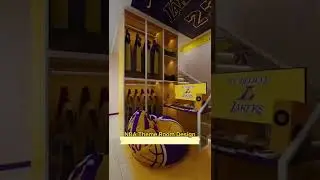 Basketball theme bedroom design #shorts #youtubeshorts #nba