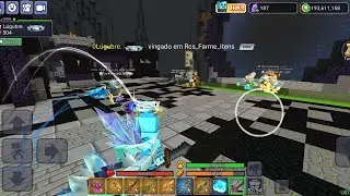 FARMING WITH DIAMOND ARMOR, LOL
