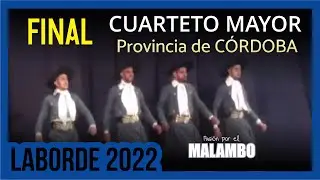 Laborde 2022 CUARTETO MAYOR  Provincia de CÓRDOBA