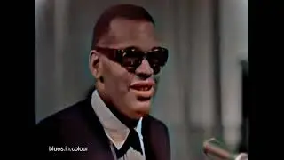 Ray Charles - 'Hit the Road Jack' live [Colourised] 1963