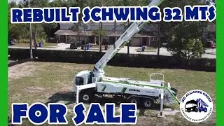 CONCRETE PUMP FOR SALE | REBUILT SCHWING 32 MTS | (WARRANTY)